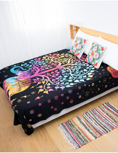Elephant and Tree Quilt