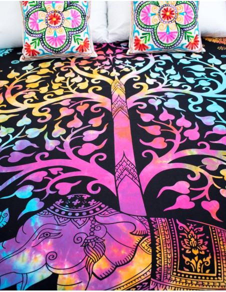 Elephant and Tree Quilt