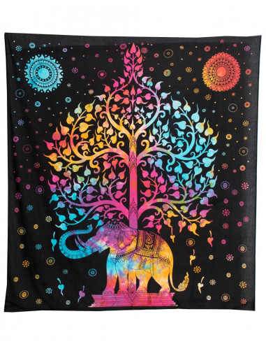 Elephant and Tree Quilt