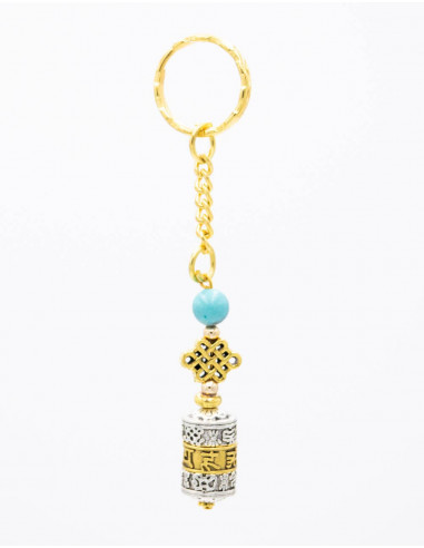 Tibetan Rotating Keychain
