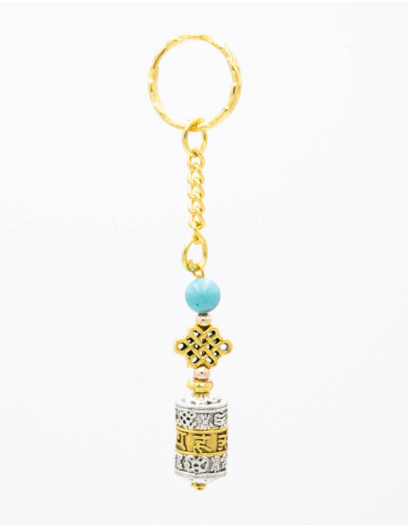 Tibetan Rotating Keyring