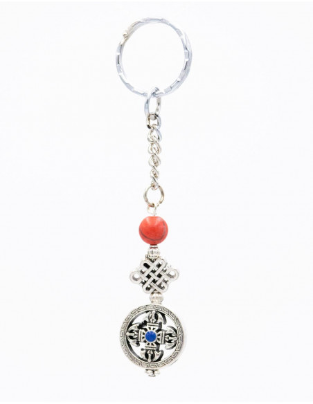 Tibetan Dharma Keychain