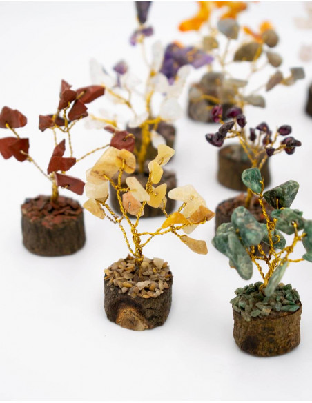 Pack 12 Mineral Stone Trees