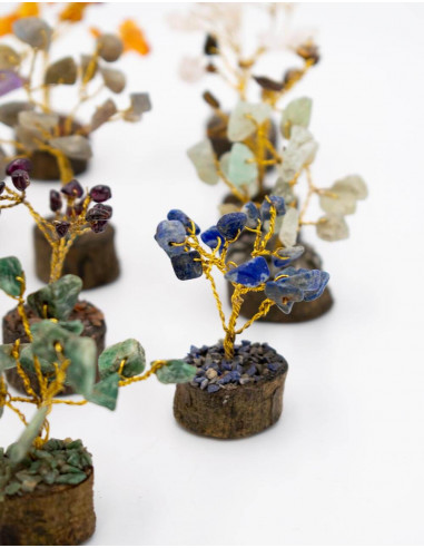 Pack 12 Mineral Stone Trees
