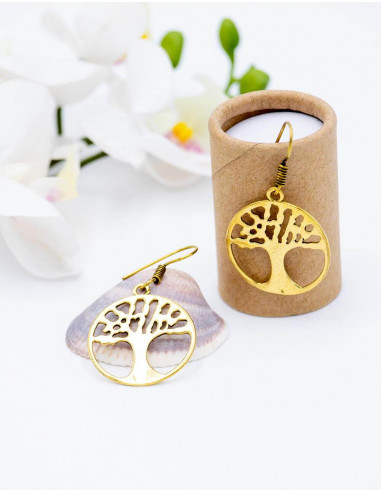 Simple Tree Earrings