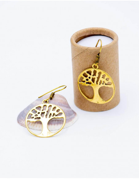 Simple Tree Earrings