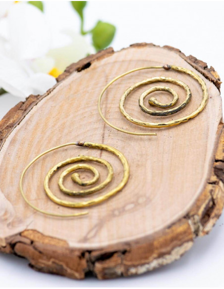 pendientes-economicos-circulares-dorado