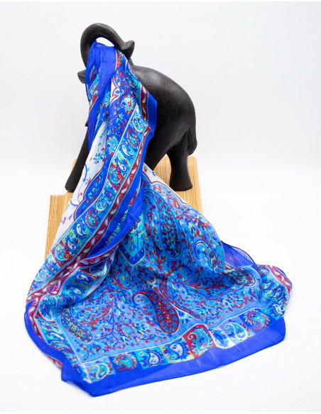 fular-rectangular-seda-azul-estampado