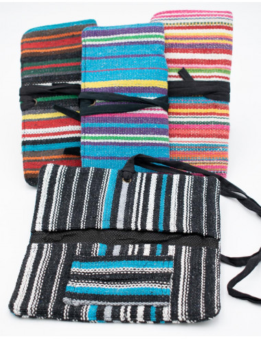 Striped cigarette case