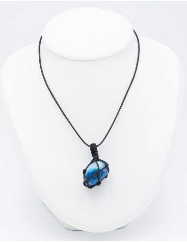 Macrame Stone Pendant