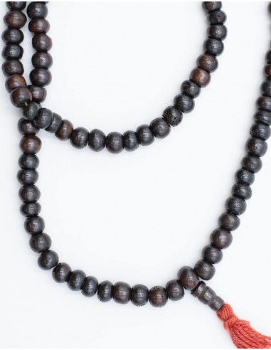 Japa Mala Dark Brown Bone