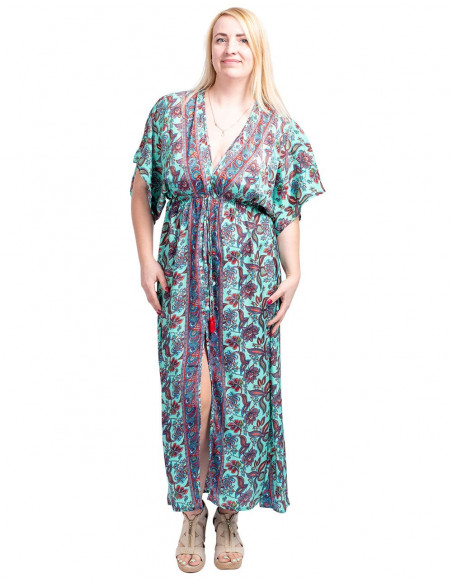 Long Printed Dress