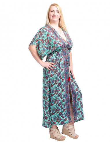 Long Printed Dress