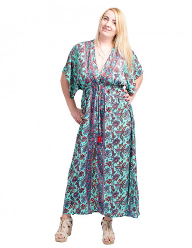 Long Printed Dress