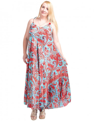 Wide Long Dress