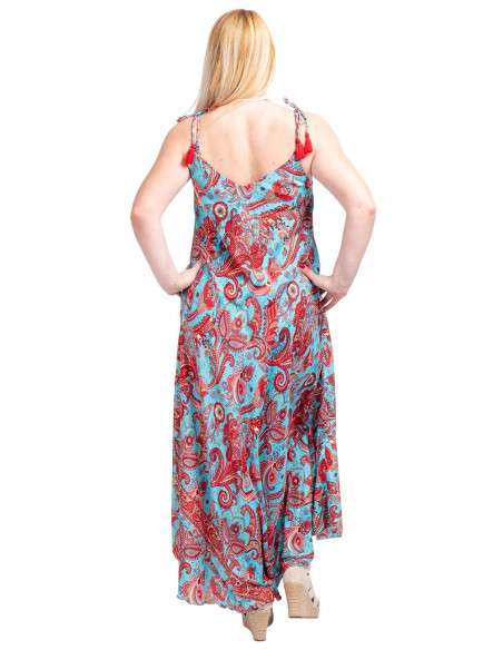 Wide Long Dress