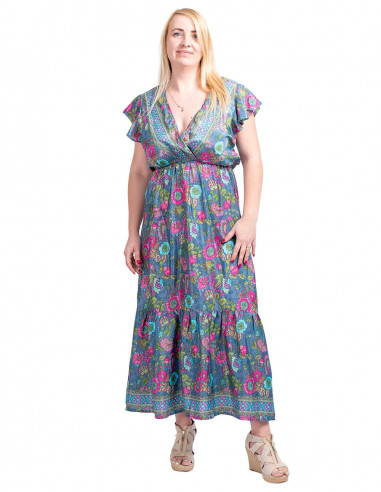 vestido-mangas-volados-estampado-gris
