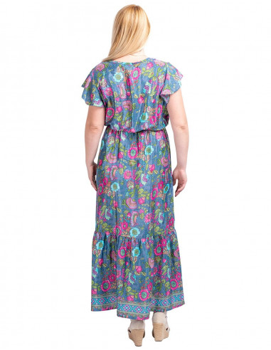 Silk Printed Dress