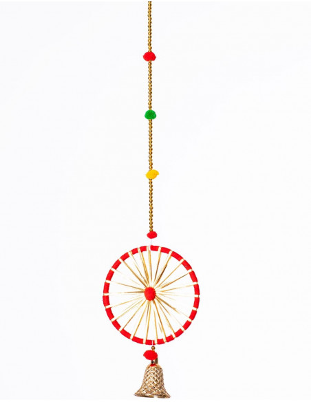 Circle and Bell Pendant