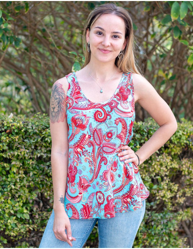 camiseta-celeste-rojo-tirantes-anchos-verano