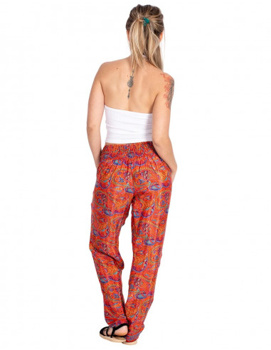 pantalon-naranja-verano-fresco-mujer