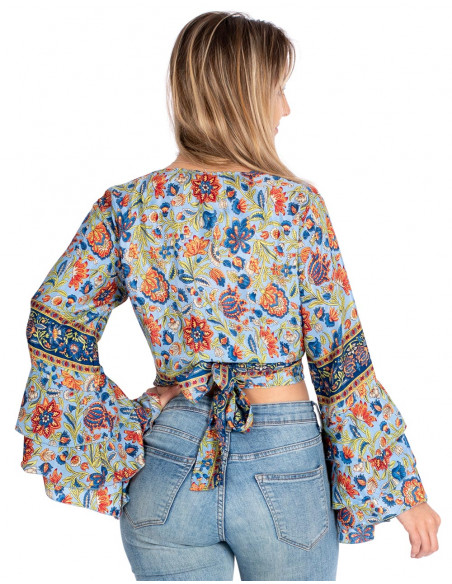 Wide Sleeves Top