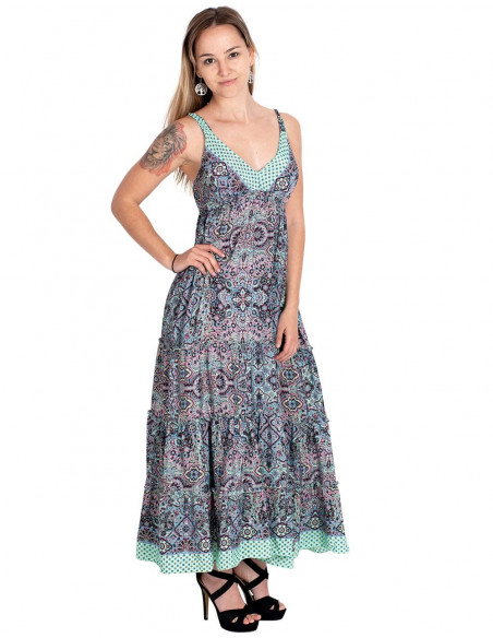 vestido-seda-largo-verde-estampado-flores