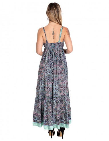 vestido-largo-verano-talla-amplia-verde-dibujos-celestes