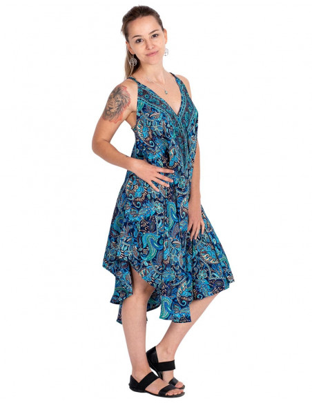 vestido-desigual-cruzado-seda-azul