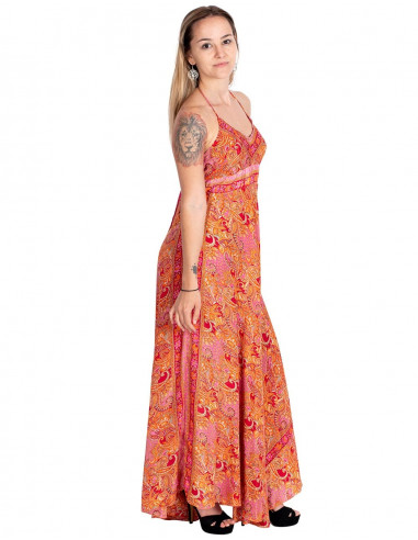 vestido-seda-largo-verano-mujer-naranja