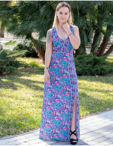 vestido-largo-fiesta-seda-estampado-celeste