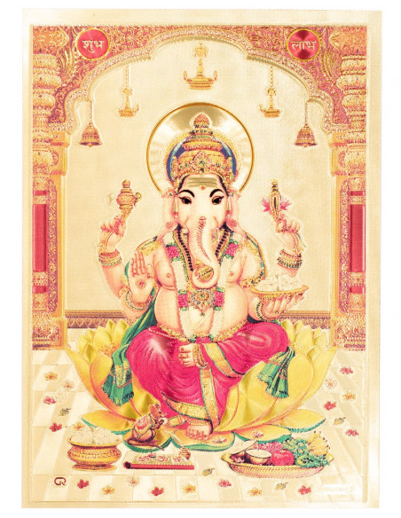 lamina-ganesha-mediana-dorado