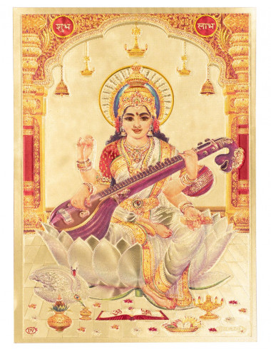 Saraswati Sticker Sheet