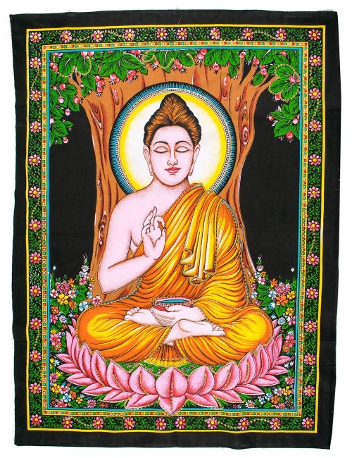tapestry-buddha-decoration-hindu