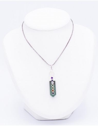 Octagonal pendant with ball