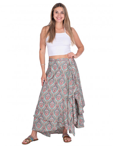 Two-Layer Long Skirt