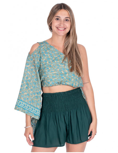 pantalon-corto-estilo-falda-verde