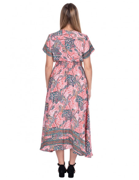 vestido-largo-botones-primavera-verano-rosa