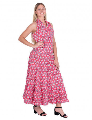 vestido-largo-abuchado-rosa-algodon