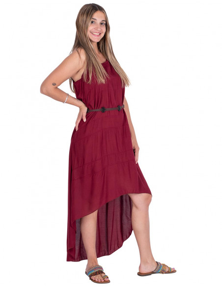 Short dress in the front, long dress in the back