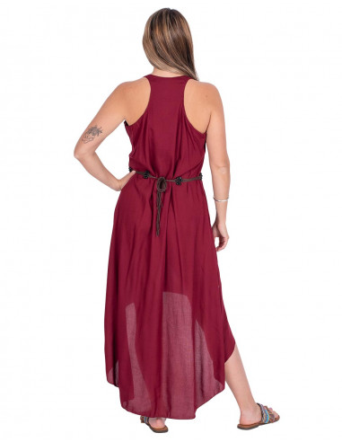 Vestido Corto adelante largo atras