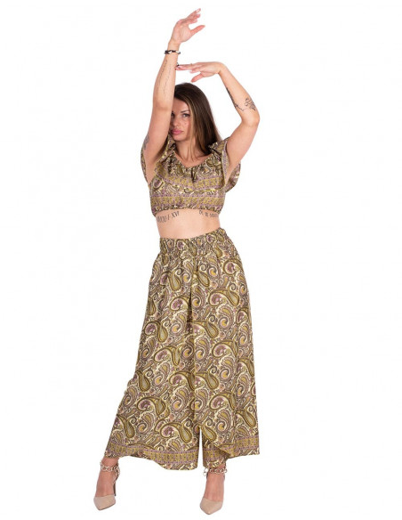 pantalon-amplio-con-abertura-amarillo-seda