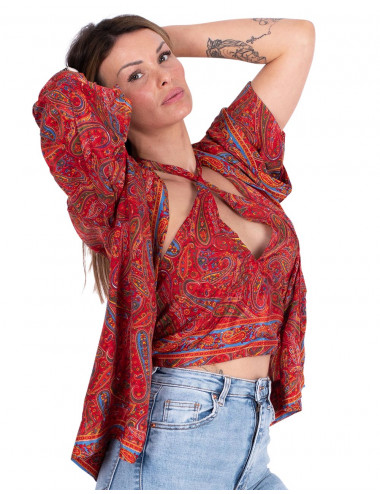 set-top-y-kimono-seda-estampado-rojo