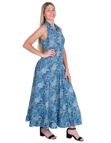 vestido-mujer-verano-algodon-flores