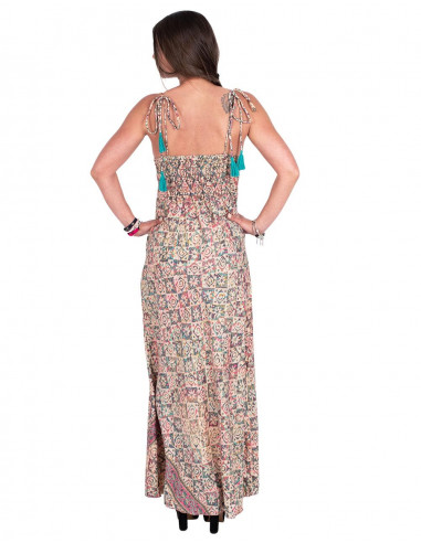 vestido-largo-fiesta-tubo-beige