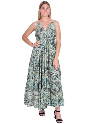 Ruffled Back Dress