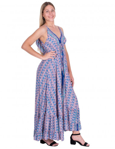 Ruffled Back Dress