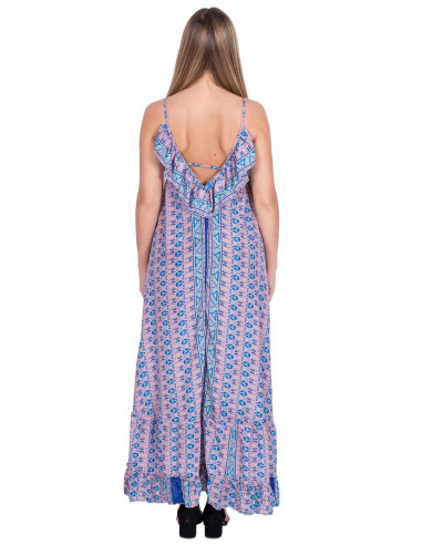 Ruffled Back Dress