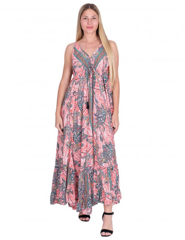 Ruffled Back Dress
