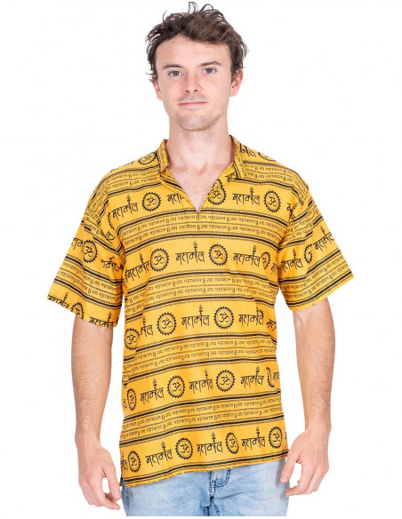 polo-algodon-hombre-amarilla-y-negra
